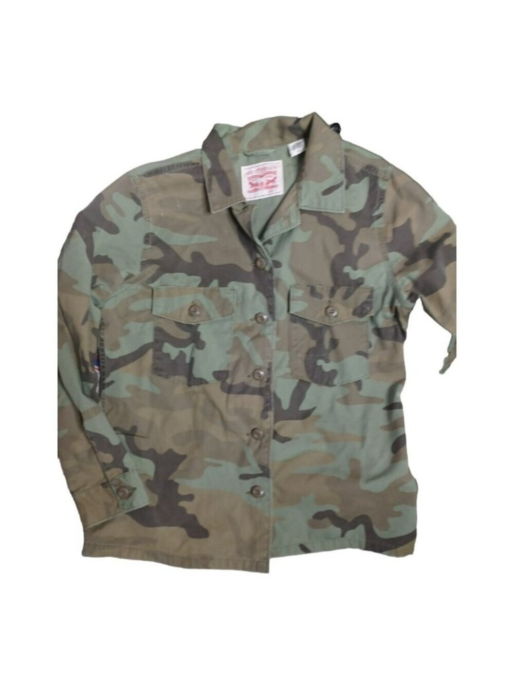 Levi Strauss Camo Jacket Cotton L